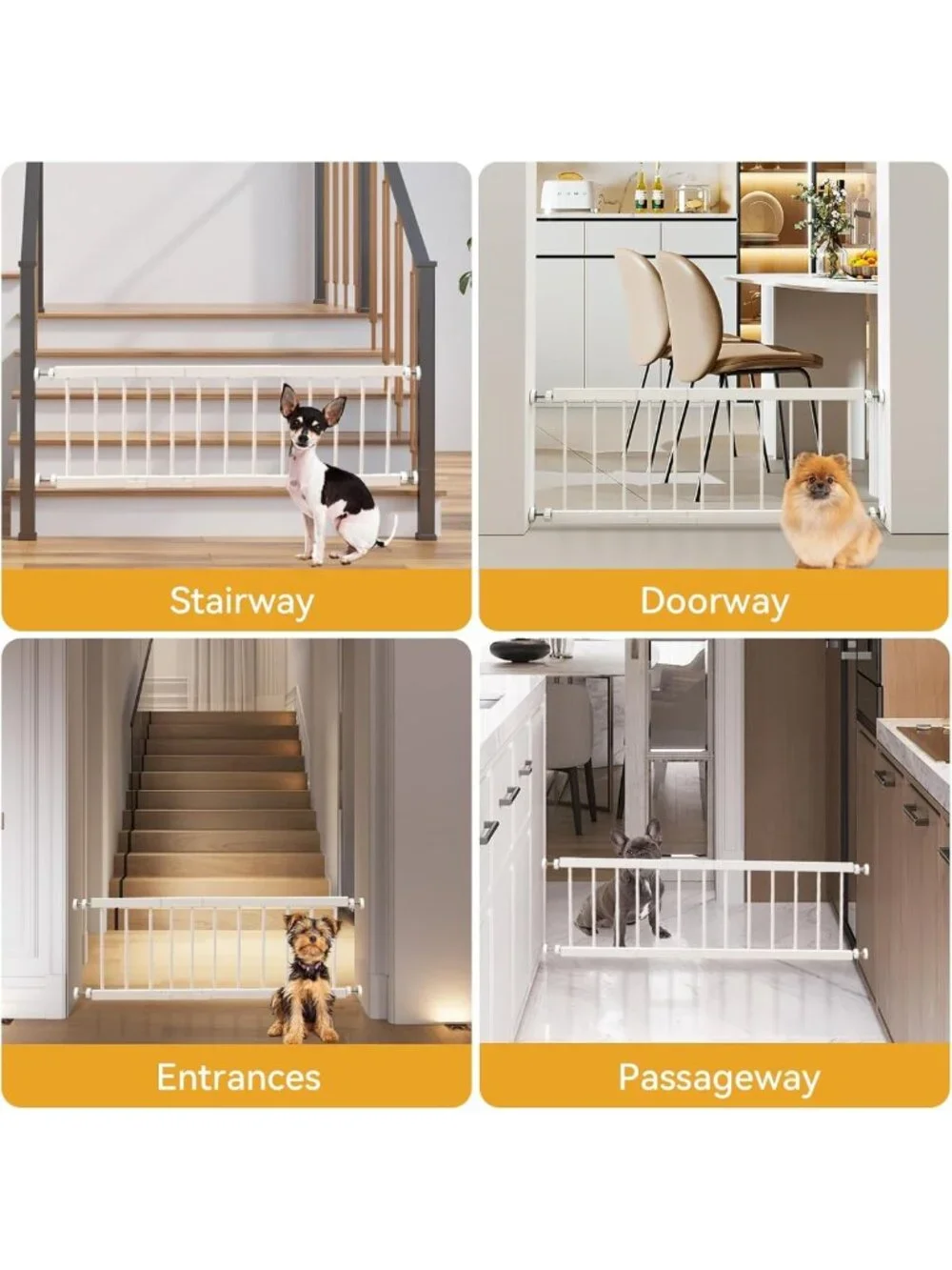 Adjustable Extra Wide Dog Gate 18